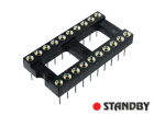 podstawka precyzyjna 20pin szer.=10,16