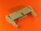 IDC 26 pin, male, THT, WIREWRAP, straight, standard latch