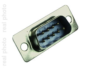 Connector male D-Sub 9 pin