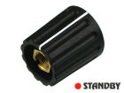 Knob 14,5 mm matt black