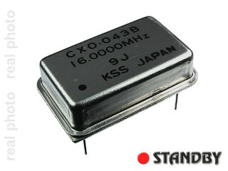 Q16,0000MHz oscillator DIL14