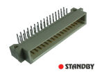 Stecker gewinkelt 32 polig typ B/2