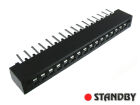 Verbindung FFC / FPC 2,54mm 16pol