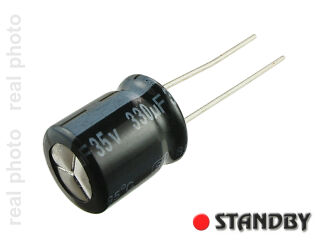 SK 330uF-35V Elektrolytkondensator (10st)