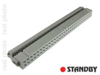 IDC 60 pin, female, for ribbon cable