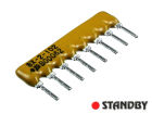 Resistor network 4x1k (10pcs)