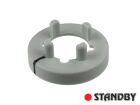 Mutterabdeckung 14,5 mm matte grau