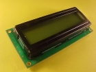 LCD Module 16x1 STN blue positive gray fonts