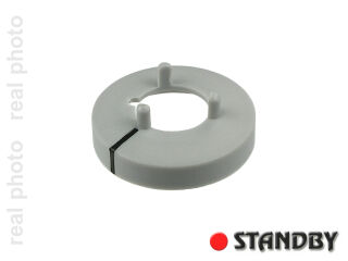 Mutterabdeckung 10 mm matte grau