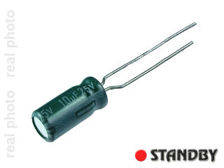 SSL 10uF-25V kondensator elektrolityczny  (100szt)