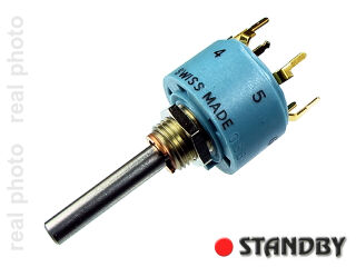 Switch rotary 1x6