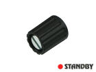 Drehknopf  9 mm matte schwarz