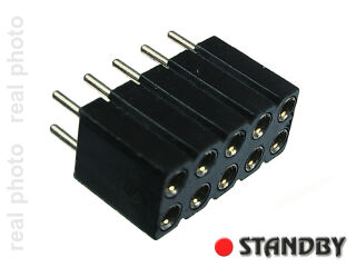 2x05 Female socket straight