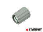 Drehknopf  9 mm matte grau
