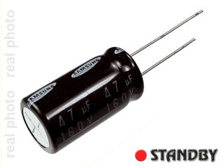 STX 47uF-160V  Elektrolytkondensator  (10st)