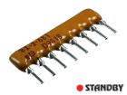 Resistor network 4x680R (10pcs)