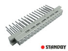 Gniazdo proste 32 pin typu D