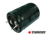 HT 1500uF-100V Elektrolytkondensator Snap