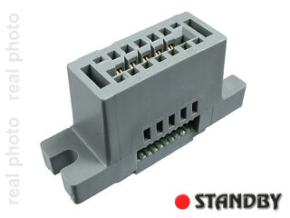 gniazdo R=2,54mm; 10 pin; na taśmę