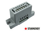 gniazdo R=2,54mm; 10 pin; na taśmę