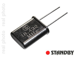 Q18,432MHz Quarz HC49/U