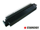 Buchse R=1,27mm; 100 pin; gewinkelt