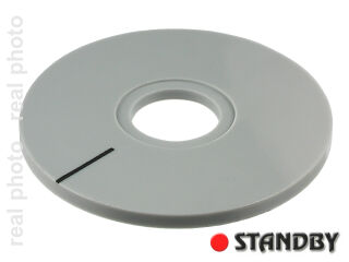 Stator für 21 mm Drehknopf grau