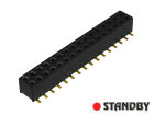 Leiterplattenanschluss 2x16 gerade SMD