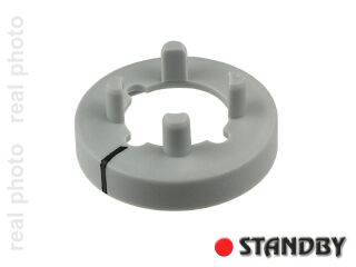 Nut cover 14,5 mm matt gray