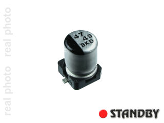 VS 47uF-4V capacitor  electrolytic SMD (10pcs)