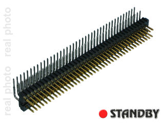 Pin Header 2x40 double row angled