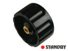 Knob 45 mm glossy black