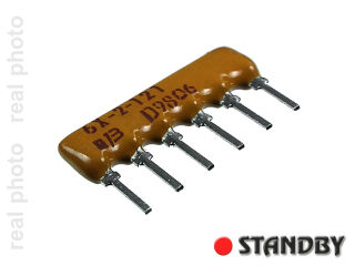 Resistor network 3x120R (10pcs)