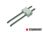 1x02 Pin header straight (100pcs)