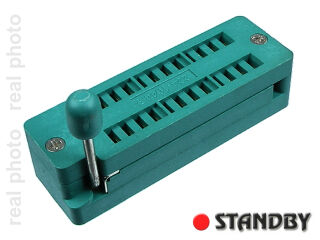 ZIF Socket: DIL24
