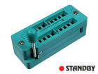 ZIF Socket: DIL18